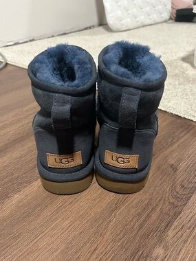 Navy blue short uggs